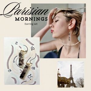 Parisian Mornings earring set